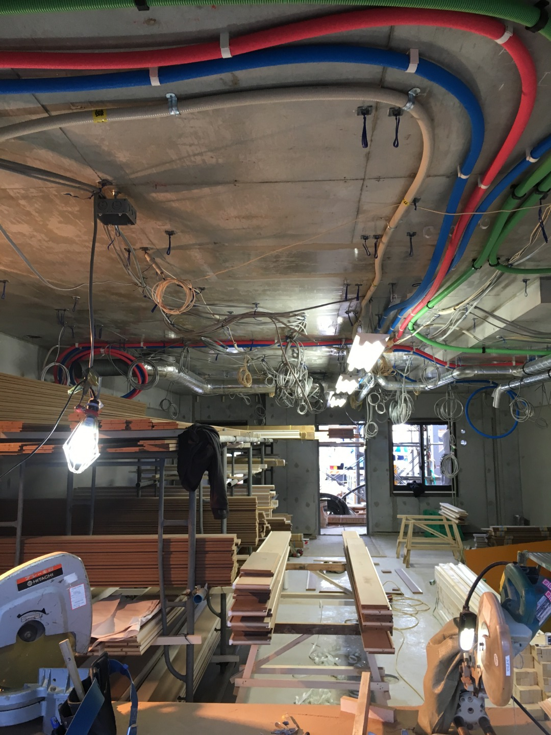 電灯コンセント工事